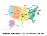 Us Time Zone Map