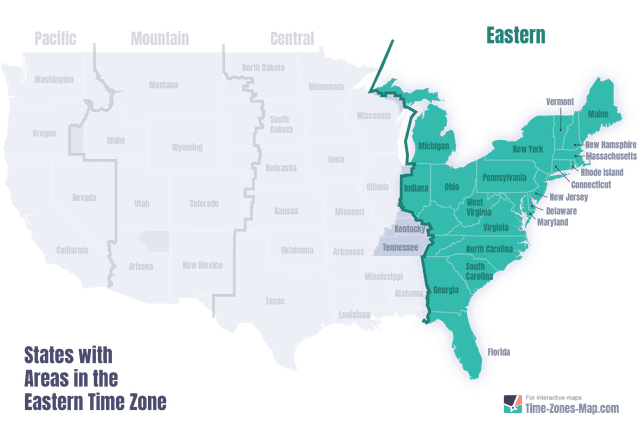 What time does a new streak day start in Eastern Time Zone?